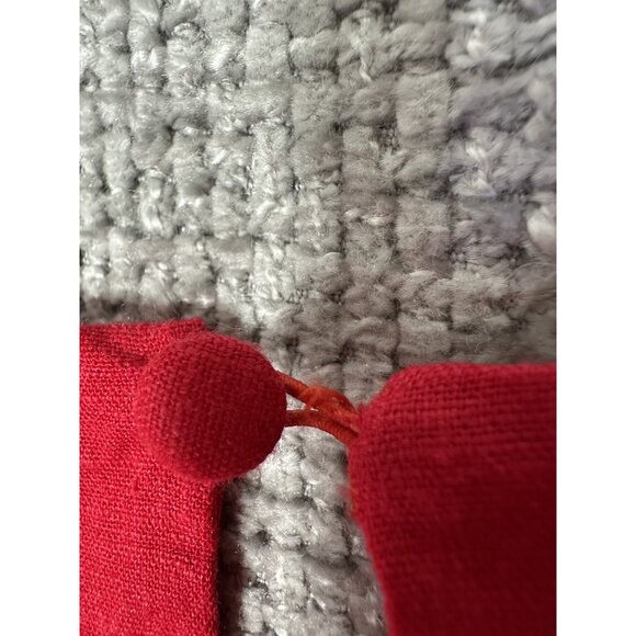 Revolve Majorelle Jumpsuit Womens XS Linen Blend‎ Wide Leg Cropped Summer Read - Picture 13 of 16